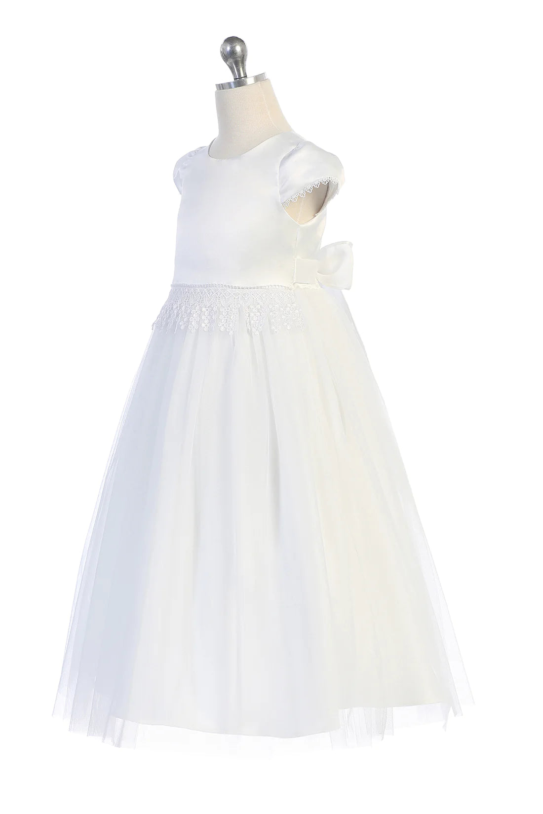KD460- Chandelier Trim Communion Dress