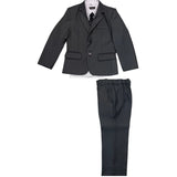 FK8158 - Boys 5pcs Suits - Charcoal Grey