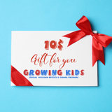 Growing Kids Gift Card