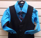 FK8074 - 4 pc. Vest suit - Growing Kids