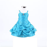 FK8027 Turquoise Dress w/Bolero - Growing Kids