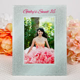 FC12021-Silk Screened Personalized Glitz and Glamour Frames