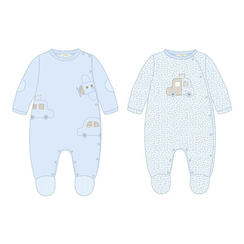 2747_Boys 2pc set Rompers