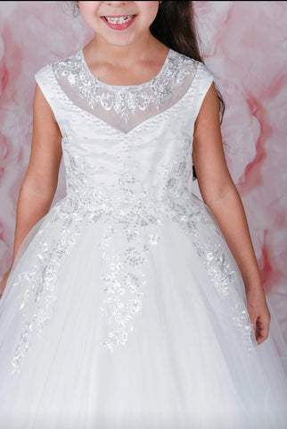 ADO Tianna OFF WHITE Floor Length Gown