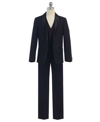 FG640- Boys 3pcs suit