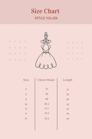 KD418 - Lace Applique Bodice Full Dress