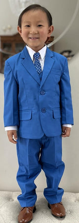 Costumes 5pcs Garçons - Bleu Océan