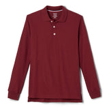 Abraar - Unisex Long Sleeve Pique Polo --- With Logo