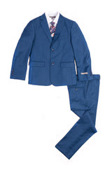 Boys 5pcs Suits - Cobalt