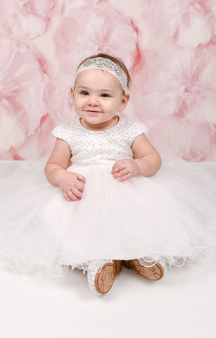 ADO Jaden Baby Dress -Off-White