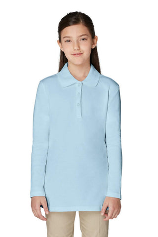 Unisex Long Sleeve Polo - Growing Kids