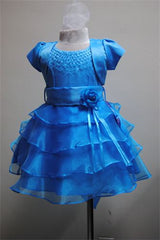 FK8026 Turquoise Dress - Growing Kids