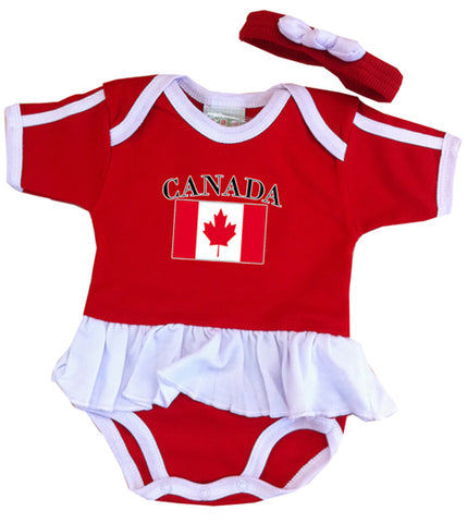 Girls ruffled soccer onesie - Growing Kids