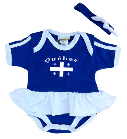 Girls ruffled soccer onesie - Growing Kids