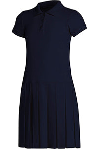54122 Girl's S/S Pique Polo Dress - Growing Kids