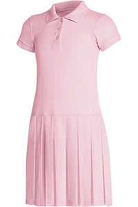54122 Girl's S/S Pique Polo Dress - Growing Kids