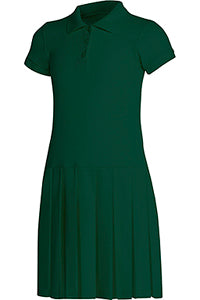 54122 Girl's S/S Pique Polo Dress - Growing Kids