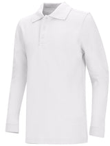 Chester - Unisex Long Sleeve Pique Polo - Growing Kids