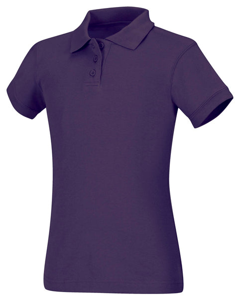 Junior & Adults SS FITTED INTERLOCK POLO # 5858 - Growing Kids