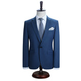 DAROuomo Men Suits Blazer With Pants Slim Fit Casual One Button Jacket for Wedding - Growing Kids
