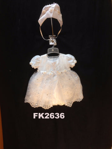 Christening Dress FK1036 - Growing Kids