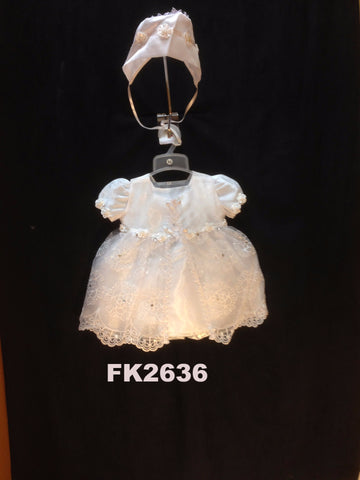 Christening Dress FK8144 - Growing Kids
