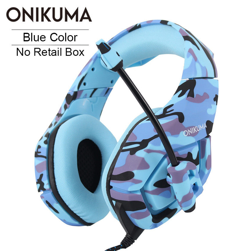 Luca's ONIKUMA K1 PS4 Gaming Headset casque Wired PC Stereo Earphones Headphones with Microphone for New Xbox One/Laptop Tablet Gamer - Growing Kids