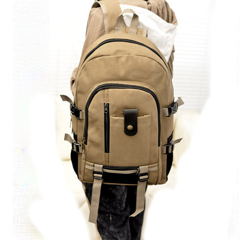 Outdoor sports fitness Gym Bags canvas large capacity men's shoulder backpack  travel backpacks college bag Free Shipping Sale - Growing Kids