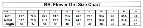RB. Size Chart - Growing Kids