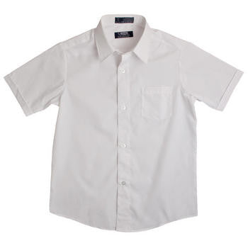 SHORT SLEEVE DRESS SHIRT #FT-E9003 - Growing Kids