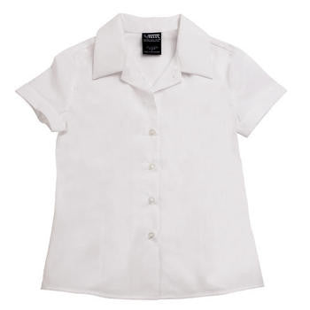 Chesterton - Short Sleeve Pointy Collar Blouse #FT-E9324SE/9383 - Growing Kids