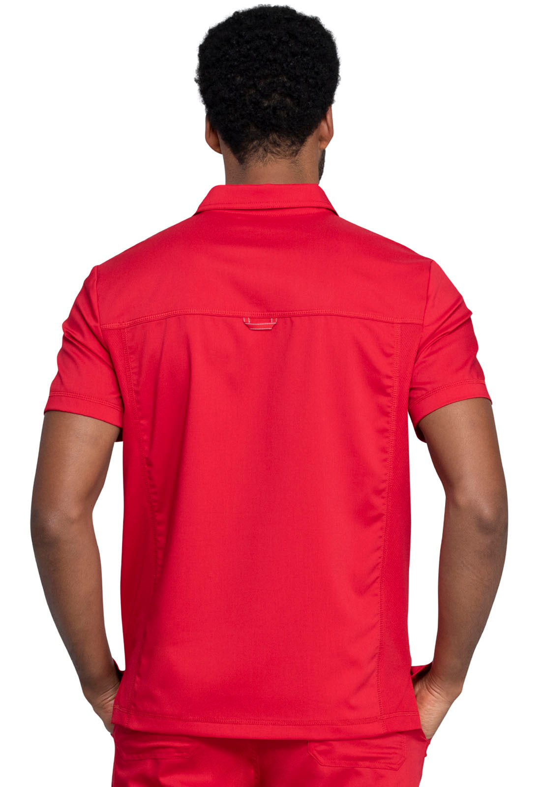 Polo pour homme en rouge WW Revolution WW615 RED 