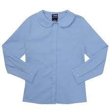 Aasees - Long Sleeve Peter Pan Blouse #FT-SE9384 - Growing Kids