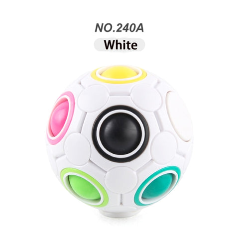 Antistress Creative Magic Cube Ball Rainbow Football Puzzle Fidget Spinner Montessori Kids Toys for Children Stress Relief Toy