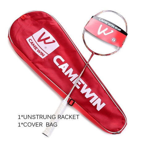 CAMEWIN 6038 Badminton Racket 30T Carbon Fiber Badminton Racquet - Growing Kids